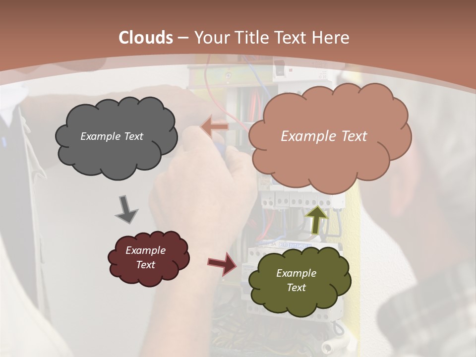 Electricity Professional Profile PowerPoint Template
