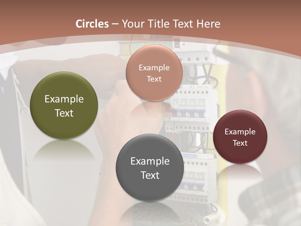 Electricity Professional Profile PowerPoint Template
