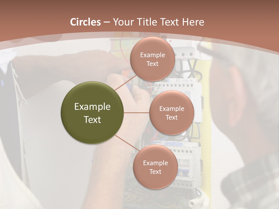 Electricity Professional Profile PowerPoint Template