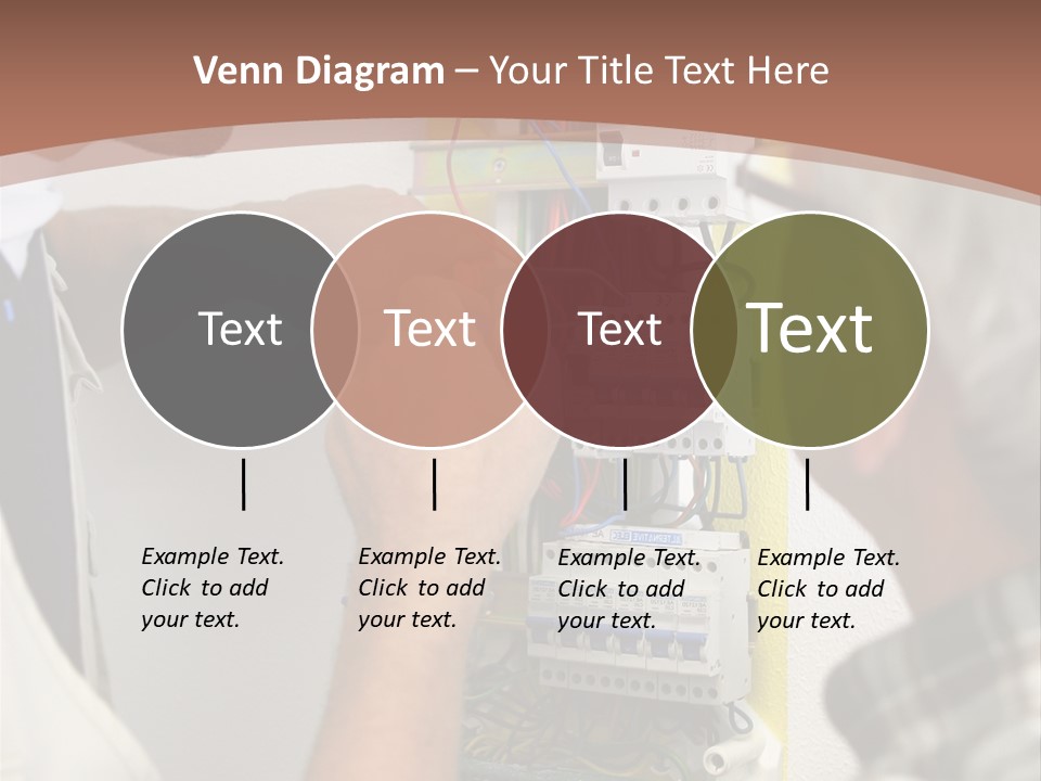 Electricity Professional Profile PowerPoint Template