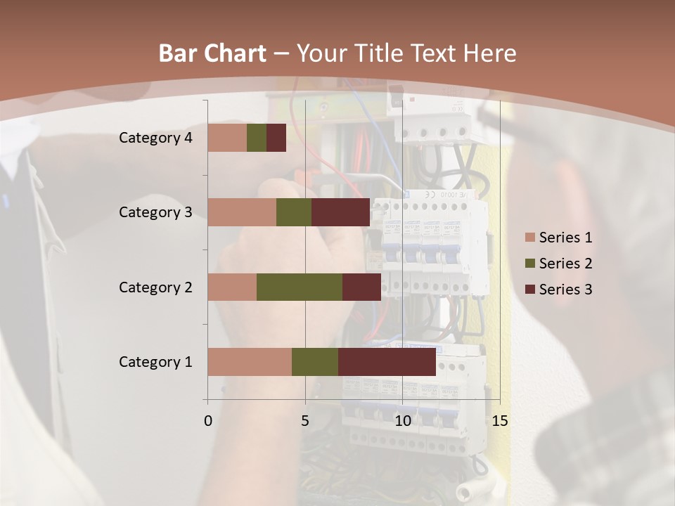 Electricity Professional Profile PowerPoint Template