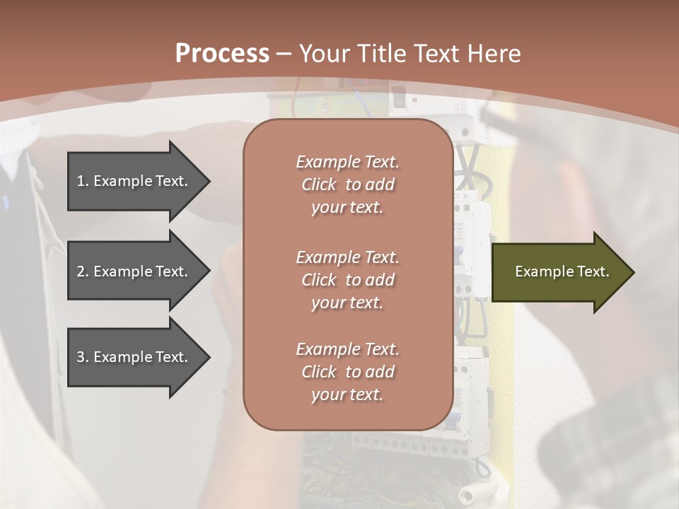Electricity Professional Profile PowerPoint Template
