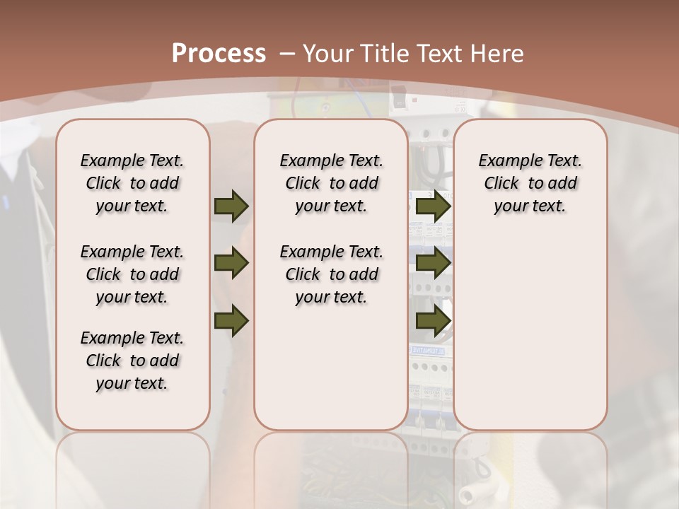 Electricity Professional Profile PowerPoint Template