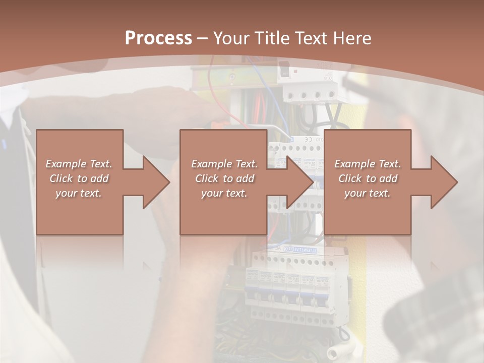Electricity Professional Profile PowerPoint Template