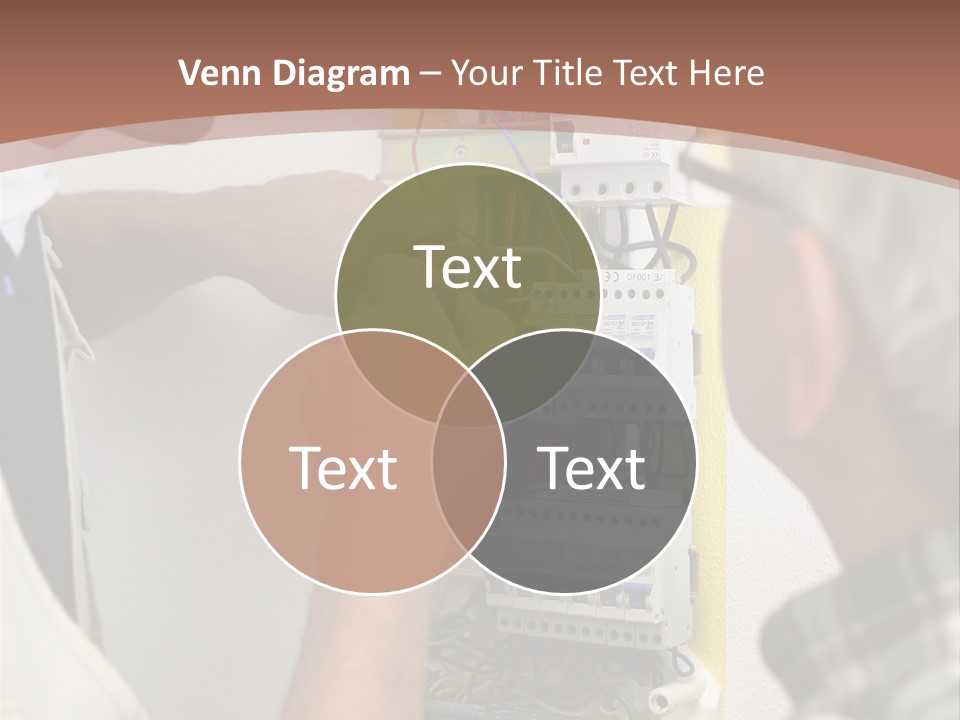 Electricity Professional Profile PowerPoint Template