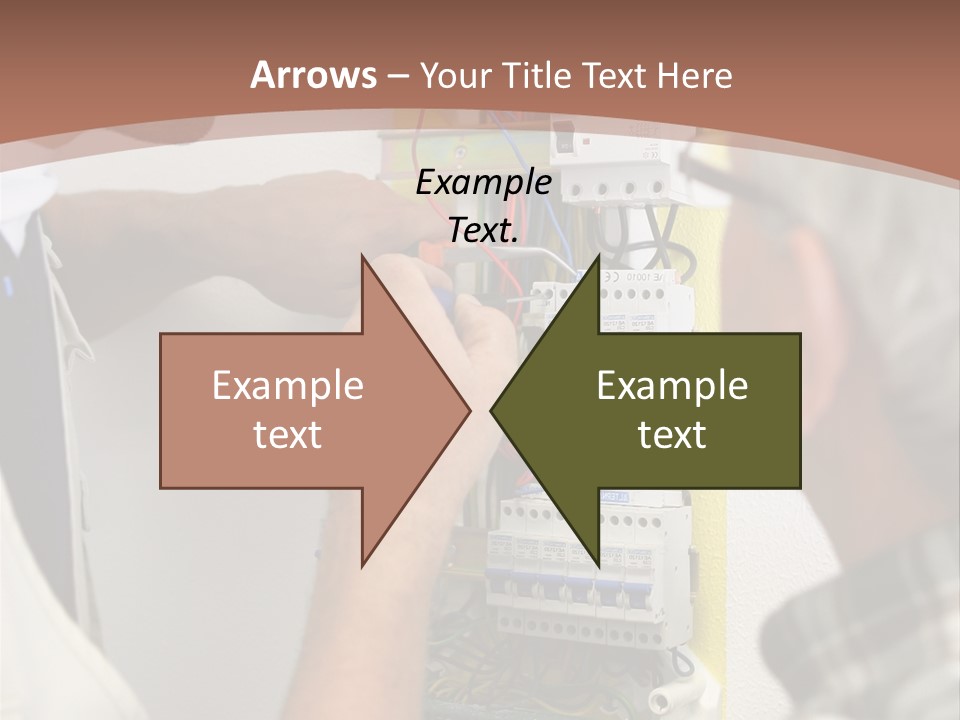 Electricity Professional Profile PowerPoint Template