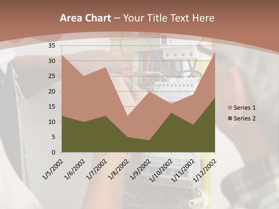 Electricity Professional Profile PowerPoint Template