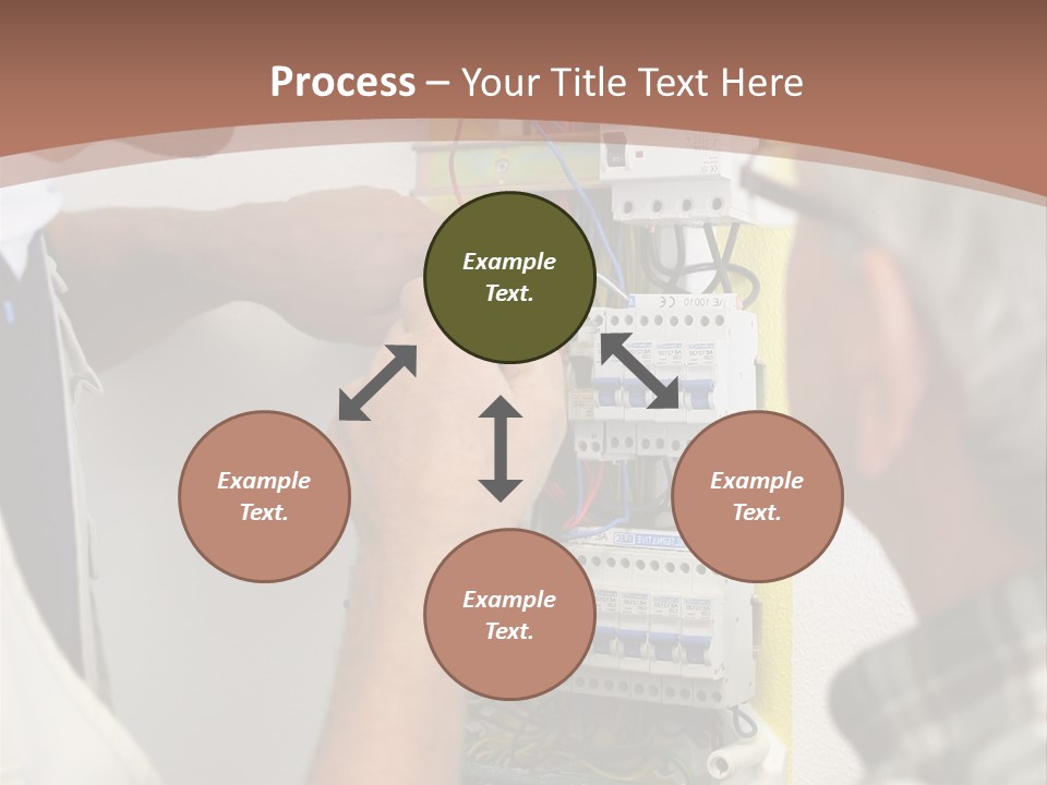 Electricity Professional Profile PowerPoint Template