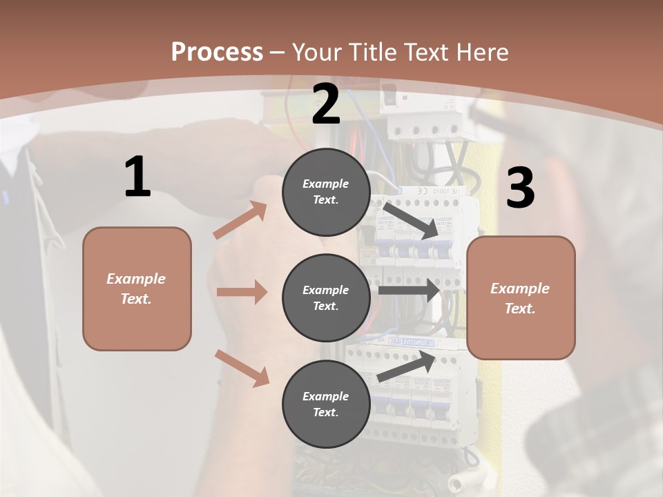 Electricity Professional Profile PowerPoint Template