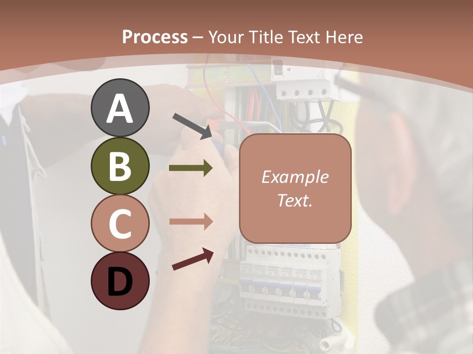 Electricity Professional Profile PowerPoint Template