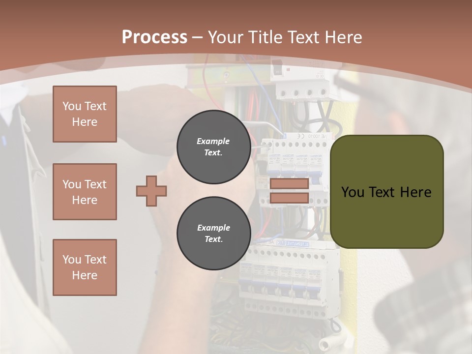 Electricity Professional Profile PowerPoint Template