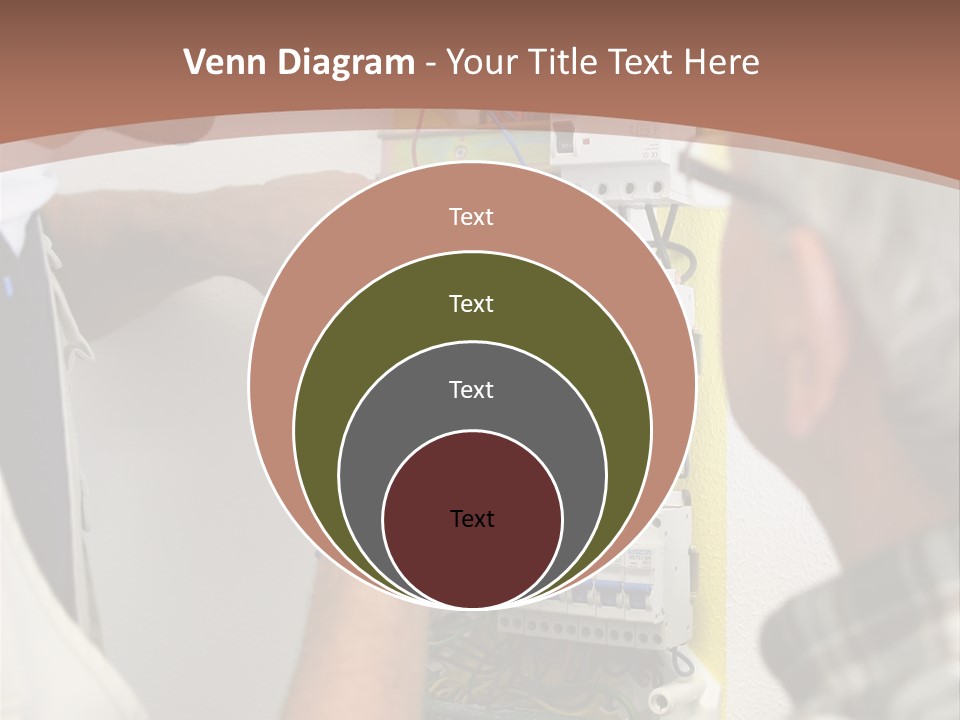 Electricity Professional Profile PowerPoint Template