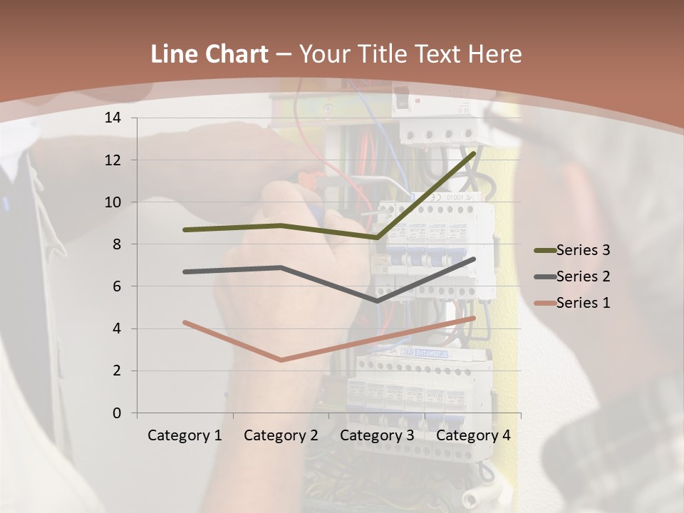 Electricity Professional Profile PowerPoint Template