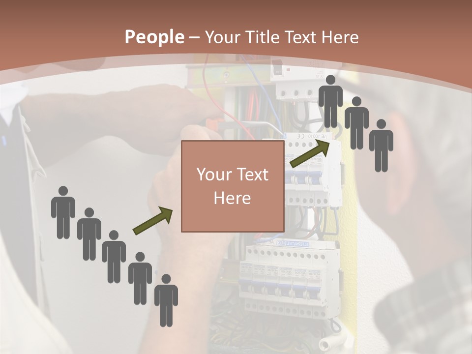 Electricity Professional Profile PowerPoint Template