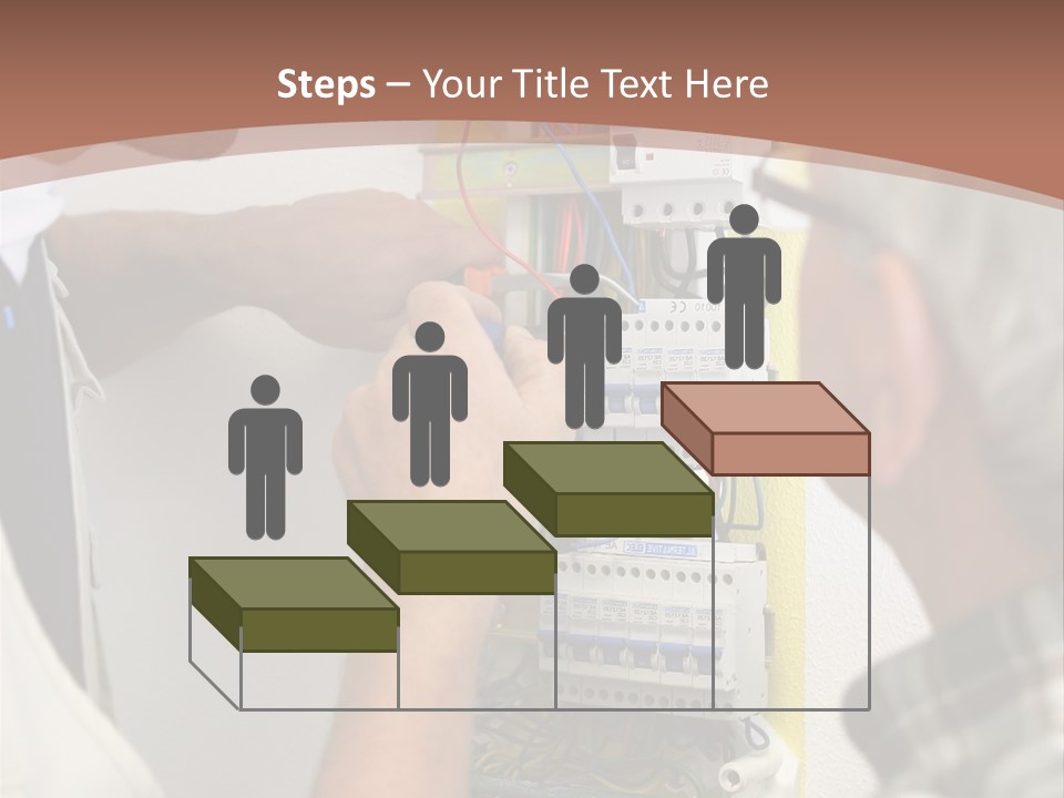 Electricity Professional Profile PowerPoint Template