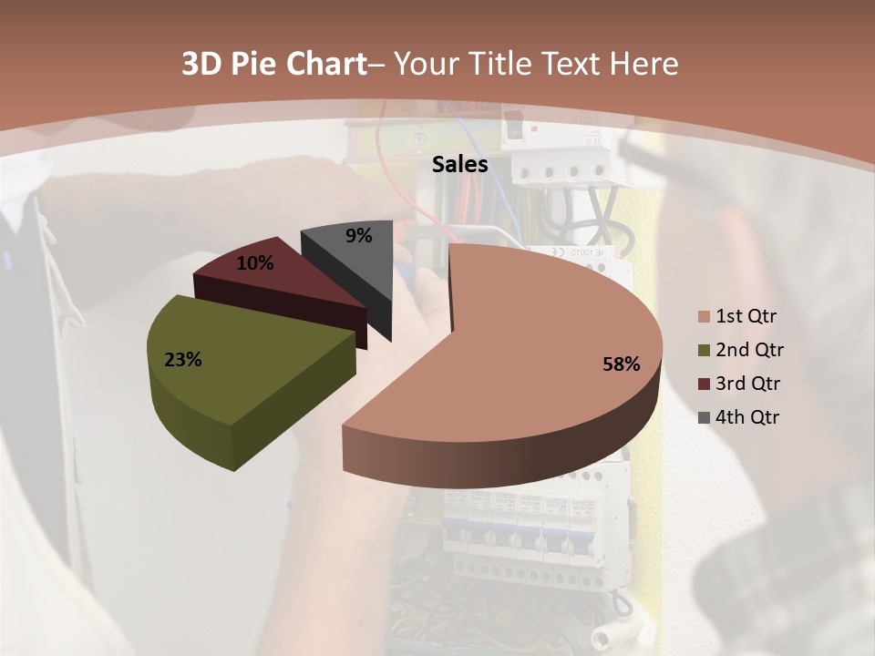 Electricity Professional Profile PowerPoint Template