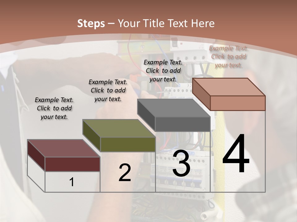 Electricity Professional Profile PowerPoint Template