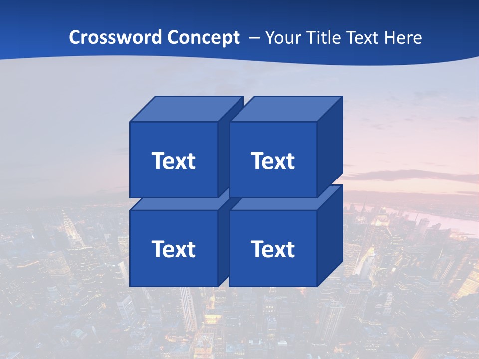 Nyc Newyork Cityscape PowerPoint Template