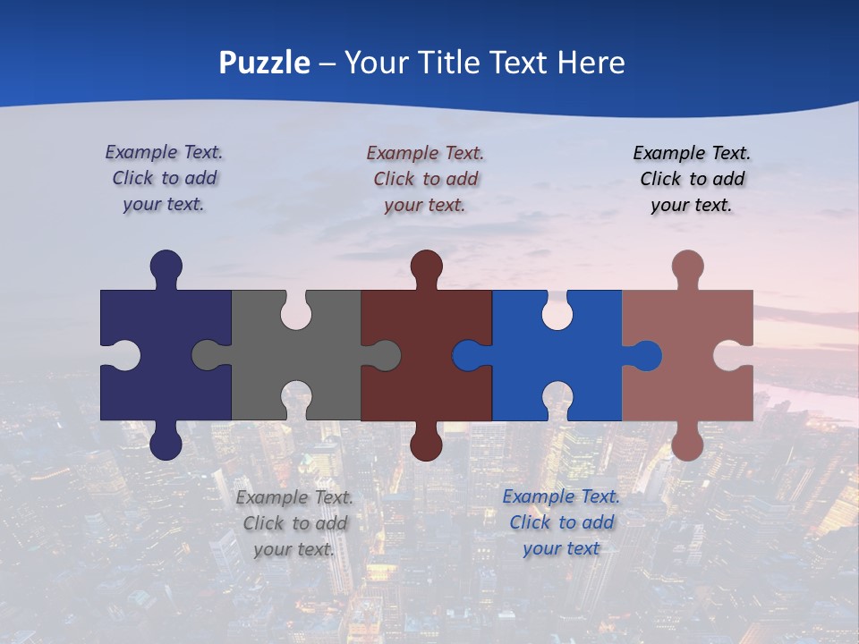 Nyc Newyork Cityscape PowerPoint Template