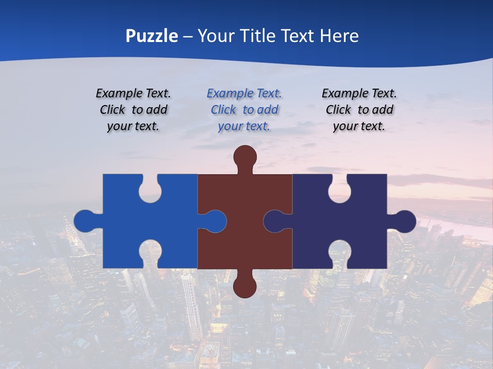 Nyc Newyork Cityscape PowerPoint Template