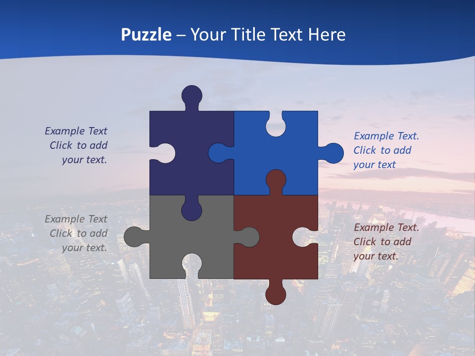 Nyc Newyork Cityscape PowerPoint Template