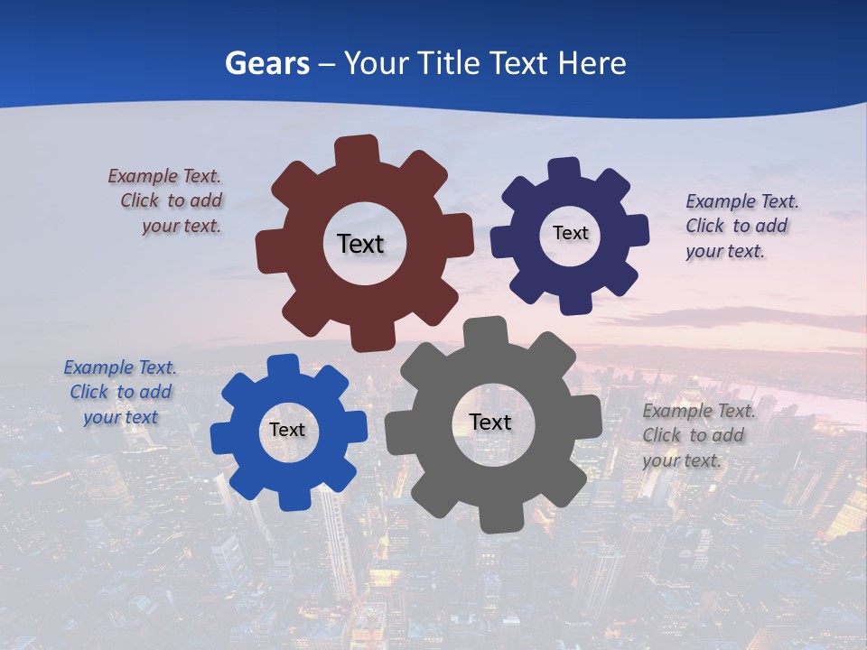 Nyc Newyork Cityscape PowerPoint Template