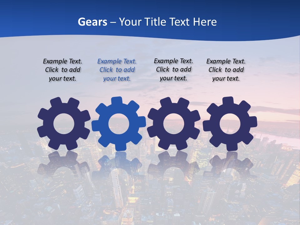 Nyc Newyork Cityscape PowerPoint Template