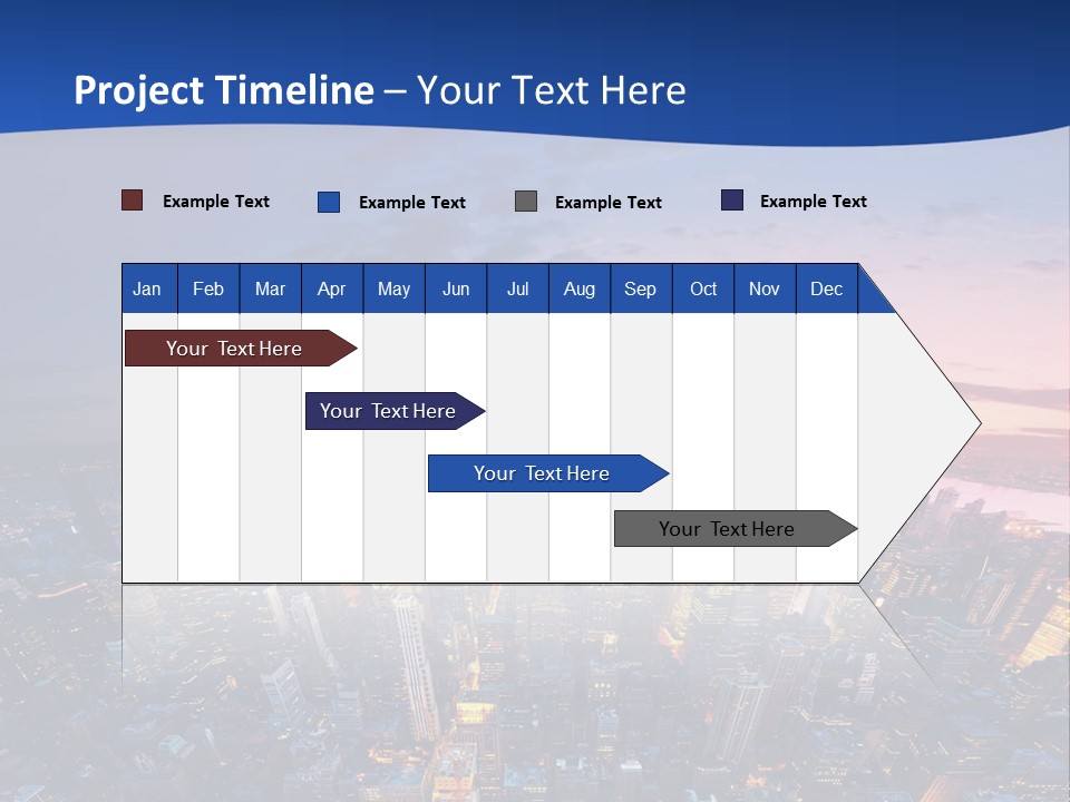 Nyc Newyork Cityscape PowerPoint Template