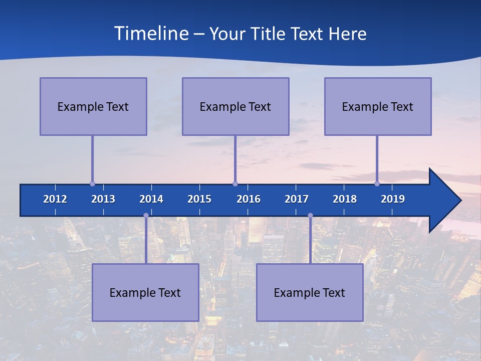 Nyc Newyork Cityscape PowerPoint Template