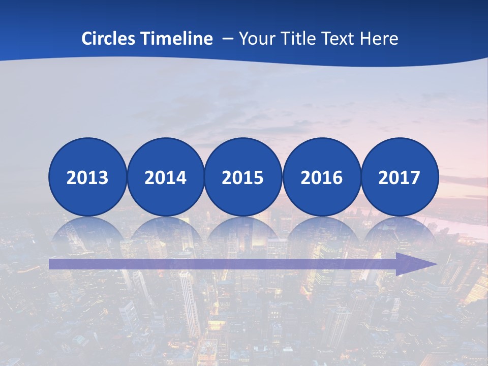 Nyc Newyork Cityscape PowerPoint Template