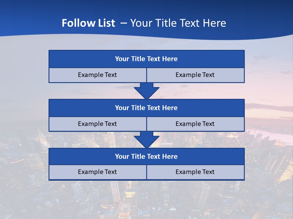 Nyc Newyork Cityscape PowerPoint Template