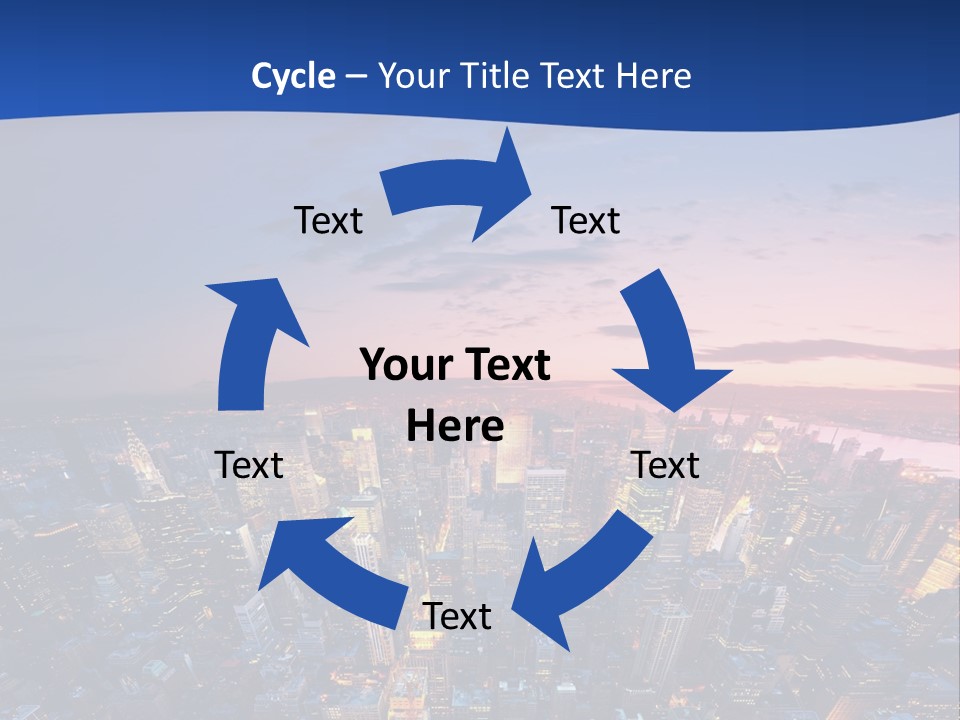 Nyc Newyork Cityscape PowerPoint Template
