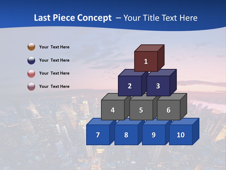 Nyc Newyork Cityscape PowerPoint Template
