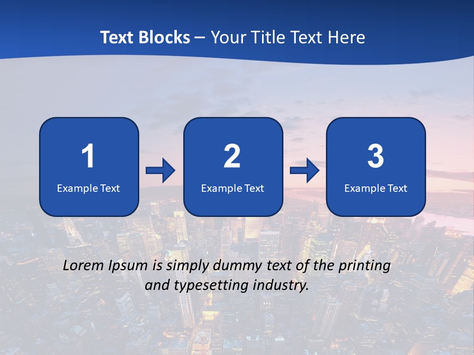 Nyc Newyork Cityscape PowerPoint Template