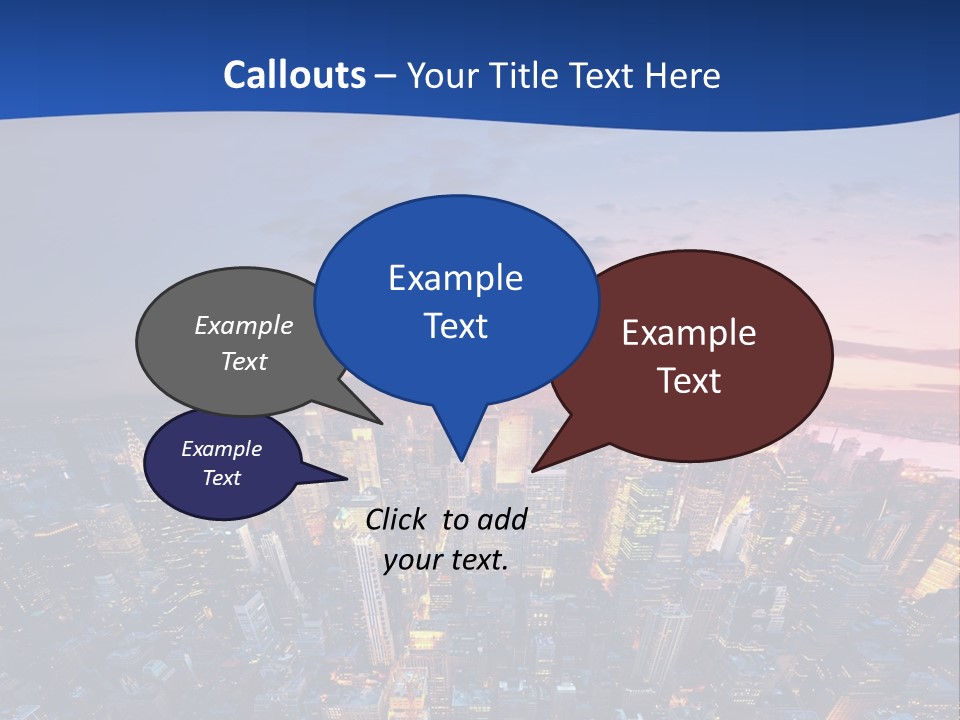 Nyc Newyork Cityscape PowerPoint Template