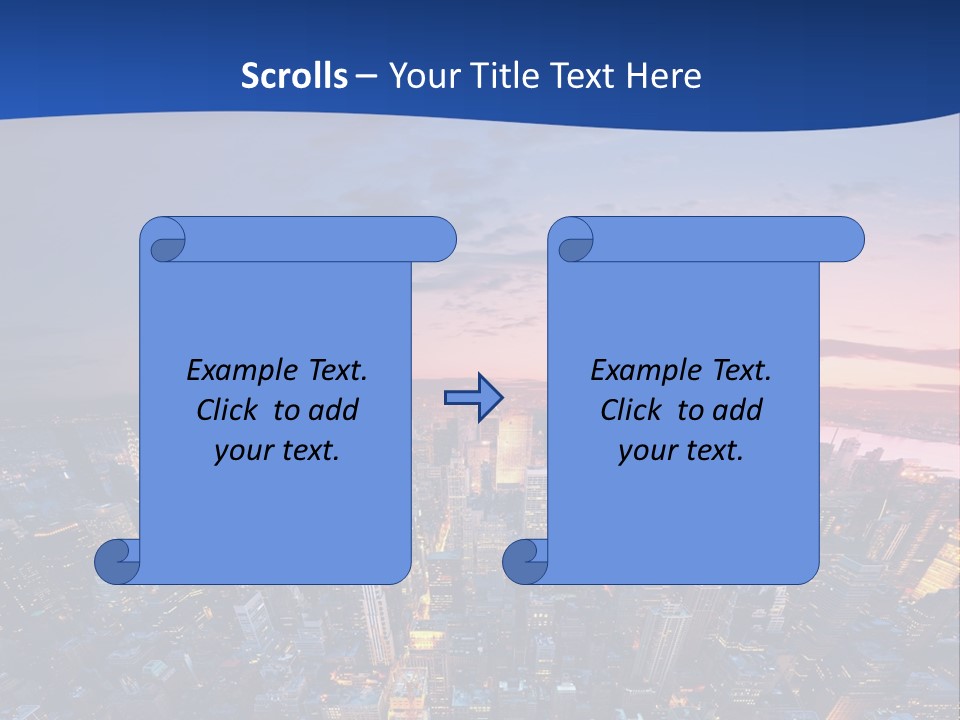 Nyc Newyork Cityscape PowerPoint Template