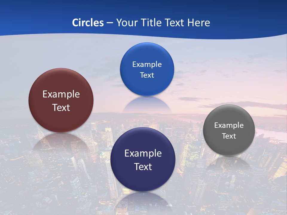 Nyc Newyork Cityscape PowerPoint Template