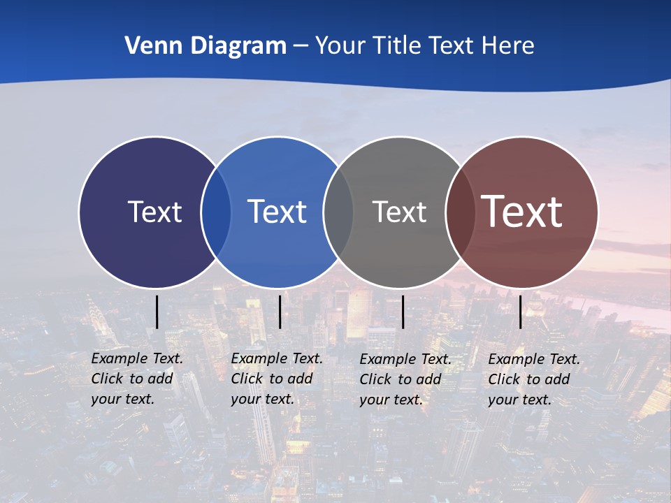Nyc Newyork Cityscape PowerPoint Template