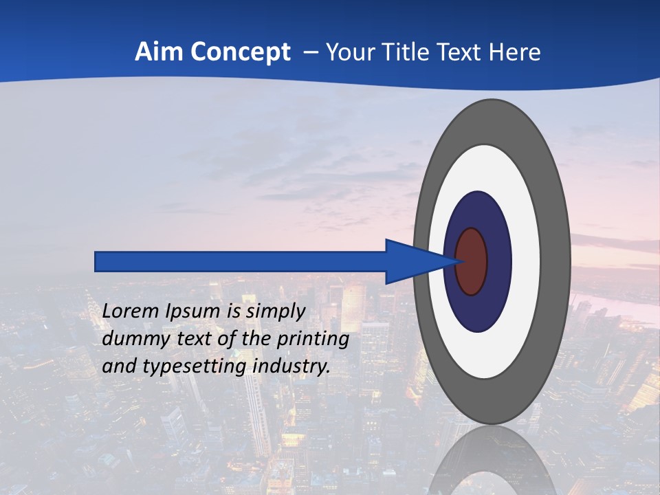 Nyc Newyork Cityscape PowerPoint Template