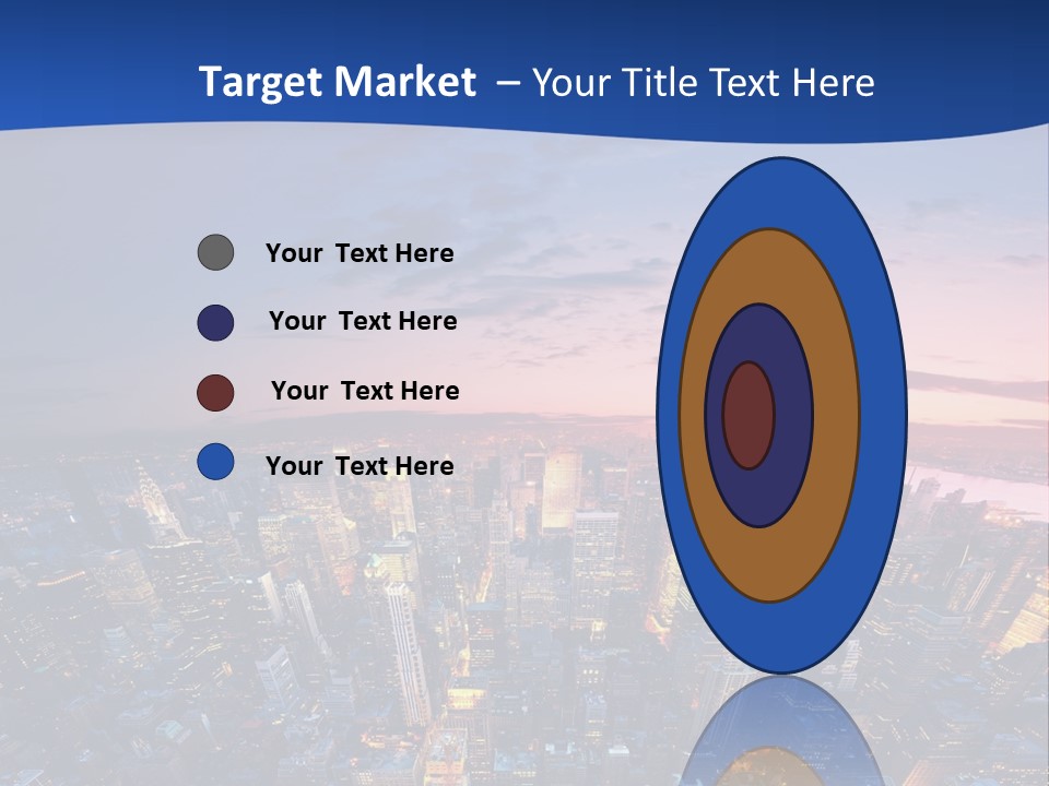 Nyc Newyork Cityscape PowerPoint Template