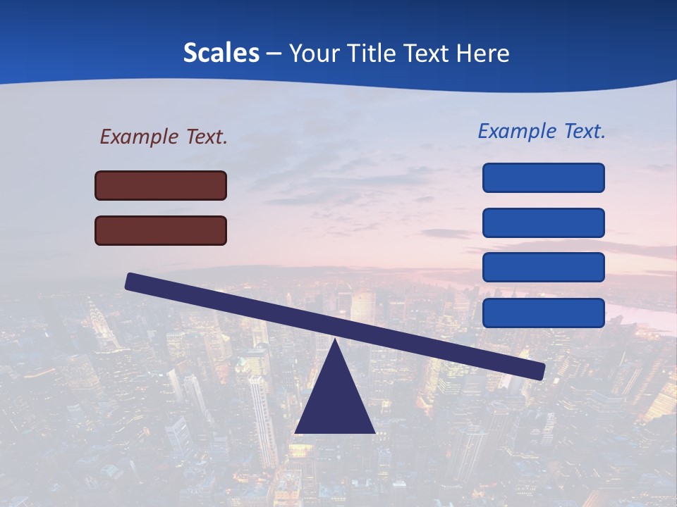 Nyc Newyork Cityscape PowerPoint Template