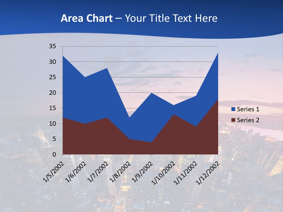 Nyc Newyork Cityscape PowerPoint Template