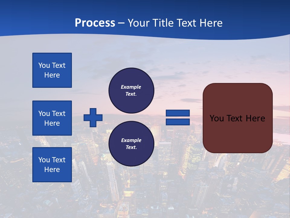 Nyc Newyork Cityscape PowerPoint Template