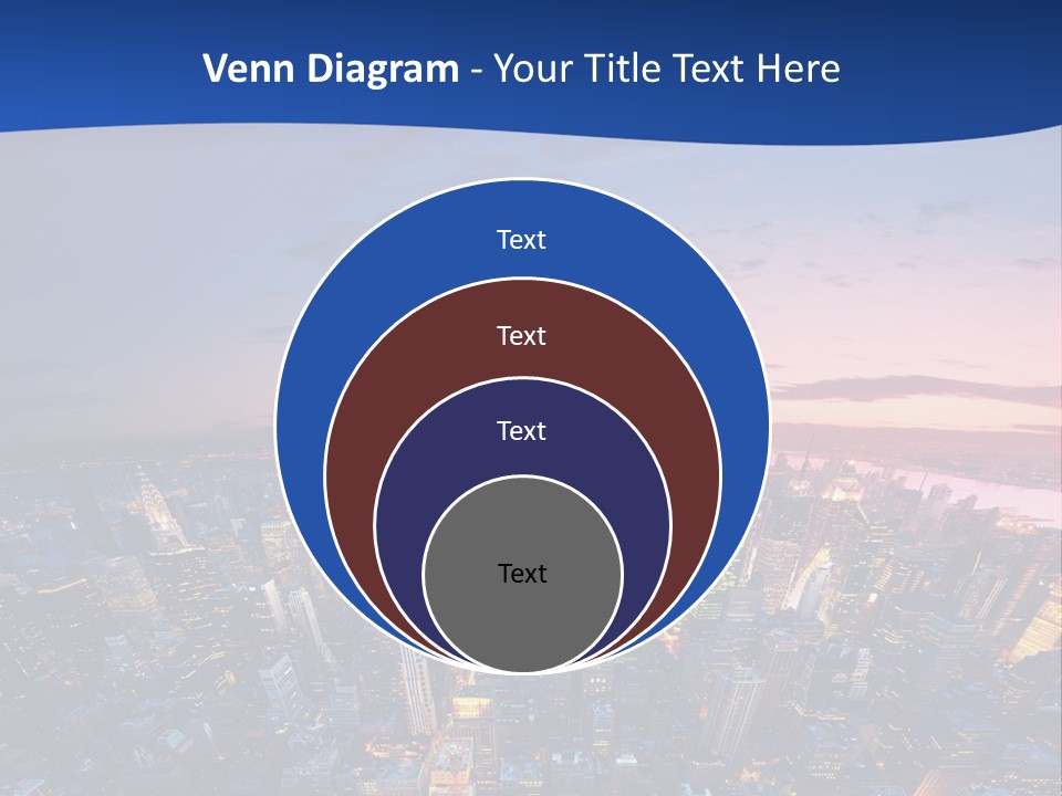 Nyc Newyork Cityscape PowerPoint Template