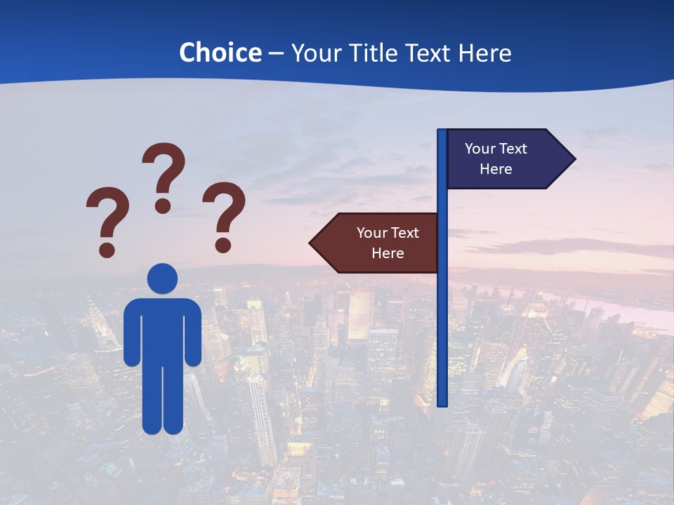 Nyc Newyork Cityscape PowerPoint Template