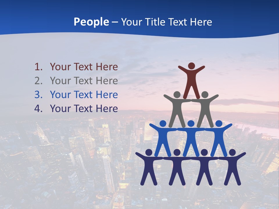 Nyc Newyork Cityscape PowerPoint Template