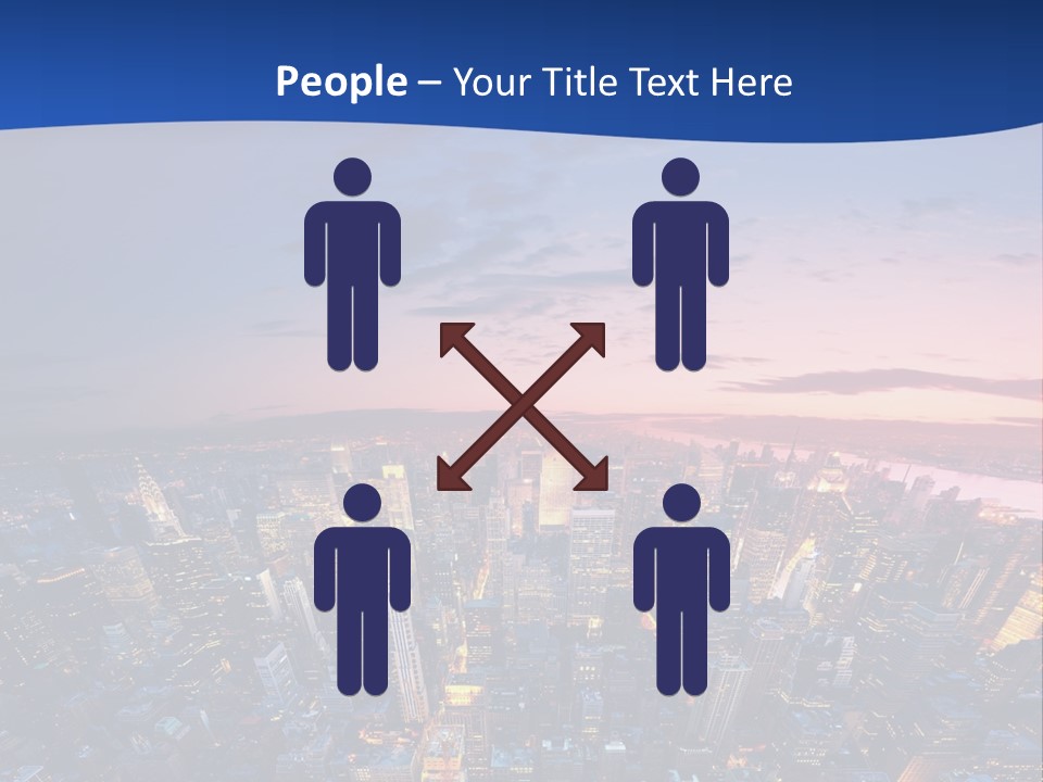 Nyc Newyork Cityscape PowerPoint Template