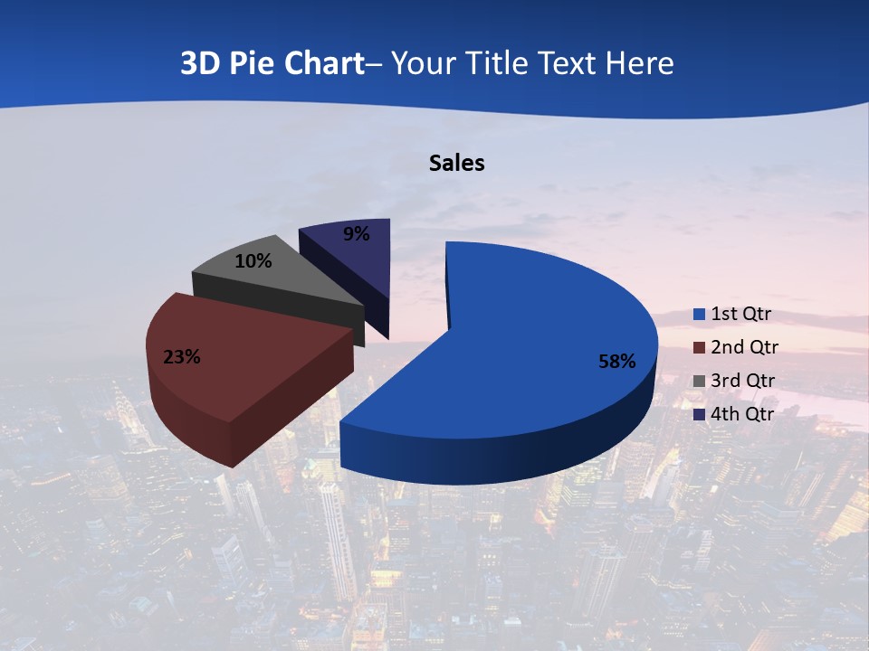 Nyc Newyork Cityscape PowerPoint Template