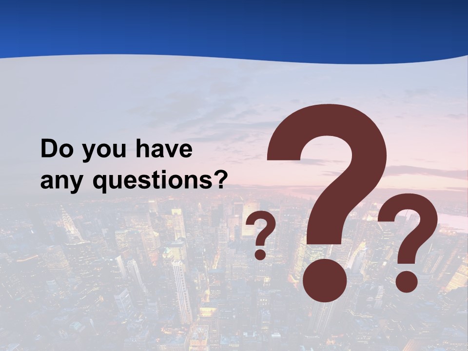 Nyc Newyork Cityscape PowerPoint Template