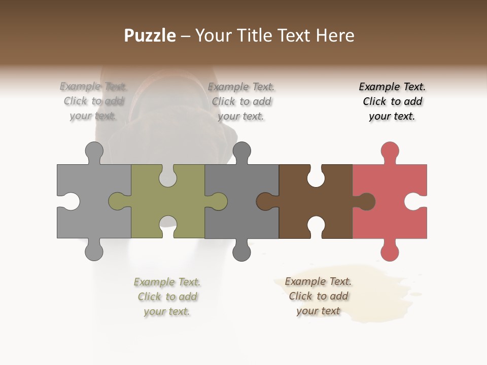 Isolated Potty Pet PowerPoint Template